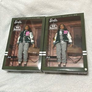 Set of 2 Barbie x 50 Roots Limited Edition Dolls